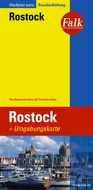 Falk Pläne: Falk Stadtplan Extra Rostock 1:20.000