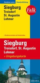 Falk Pläne: Falk Plan Siegburg, Troisdorf, St. Augustin, Lohmar