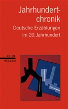 Walter Hinck - Jahrhundertchronik