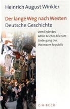 Heinrich A. Winkler, Heinrich August Winkler - Der lange Weg nach Westen - Bd. 1 und Bd. 2: Der lange Weg nach Westen  Gesamtwerk