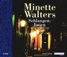 Minette Walters, Monika Kroll - Schlangenlinien, 5 Audio-CDs (Audiolibro)