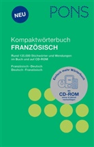 PONS Kompaktwörterbuch Französisch, m. CD-ROM
