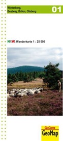 Geobasisdaten: Land NRW - GeoMap Karten: Winterberg Blatt 01 topographische Wanderkarte NRW
