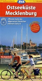 BVA Radtourenkarte: BVA Radtourenkarte Ostseeküste, Mecklenburg