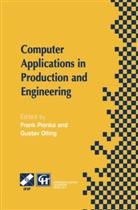 Chapman, Chapman &amp; Hall, HALL, Gustav J Olling, Gustav J. Olling, Frank Plonka - Computer Applications in Production and Engineering