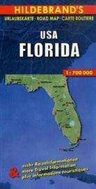 Hildebrand's Urlaubskarten: Floride 1:700 000