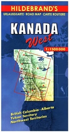 Hildebrand's Urlaubskarten: Canada the West 1:1 500 000