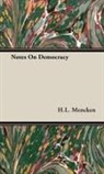 H. L. Mencken, H.L. Mencken - Notes on Democracy