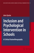 John Quicke - Inclusion and Psychological Intervention in Schools