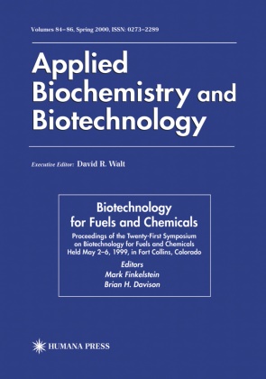 Mark Finkelstein, Brian H. Davison, Mar Finkelstein, Mark Finkelstein,  H Davison,  H Davison - Twenty-First Symposium on Biotechnology for Fuels and Chemicals - Proceedings of the Twenty-First Symposium on Biotechnology for Fuels and Chemicals Held May 2-6, 1999, in Fort Collins, Colorado