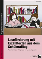 Felicitas Zeitz - Leseförderung mit Erzähltexten aus dem Schüleralltag