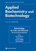 Brian H. Davison, Mark Finkelstein, Brian H Davison, Brian H. Davison, Finkelstein, Finkelstein... - Biotechnology for Fuels and Chemicals, 2 Teile