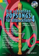 Die schönsten Popsongs für Alt-Blockflöte. Bd.4