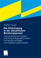 Steffen Huber - Die Einbringung in der steuerlichen Beratungspraxis