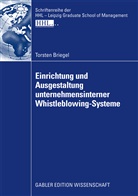 Torsten Briegel - Einrichtung und Ausgestaltung unternehmensinterner Whistleblowing-Systeme