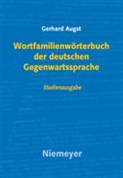 Gerhar Augst, Gerhard Augst, Marie u a Langner, Kari Müller - Wortfamilienwörterbuch der deutschen Gegenwartssprache