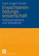 Hans J. Finckh, Hans Jürgen Finckh - Erwachsenenbildungswissenschaft