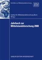 Institu für Mittelstandsforschung Bonn, Institut für Mittelstandsforschung Bonn, Institut für Mittelstandsforschung Bonn - Jahrbuch zur Mittelstandsforschung 2008