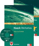 Haack Weltatlas für Sekundarstufe I in Brandenburg, m. CD-ROM u. Arbeitsheft Kartenlesen