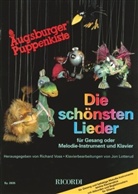 Hermann Amann, Richard Voss - Augsburger Puppenkiste, Die schönsten Lieder, für Gesang oder Melodie-Instrument und Klavier