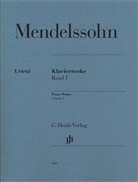 Felix Mendelssohn Bartholdy, Felix Mendelssohn-Bartholdy, Rudolf Elvers, Ernst Herttrich, Ullrich Scheideler, Ulrich Scheideler - Felix Mendelssohn Bartholdy - Klavierwerke, Band I. Bd.1