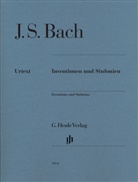 Johann S. Bach, Johann Sebastian Bach, Rudolf Steglich - Inventionen und Sinfonien BWV 772-801, Klavier