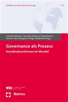 Sebastian Botzem, Jeanette Hofmann, Sigrid Quack, Gunnar Folke Schuppert, Holger Strassheim - Governance als Prozess