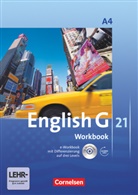 Susan Abbey, Jennifer Seidl, Jörg Rademacher, Hellmu Schwarz, Hellmut Schwarz, Jennifer Seidl - English G 21, Ausgabe A - 4: English G 21 - Ausgabe A - Band 4: 8. Schuljahr