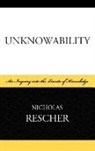 Collectif, Nicholas Rescher - Unknowability