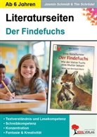 Irina Korschunow, Jasmi Schmidt, Jasmin Schmidt, Tim Schrödel - Irina Korschunow 'Der Findefuchs', Literaturseiten