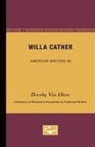 Dorothy van Ghent, Dorothy Van Ghent - Willa Cather - American Writers 36