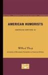 Willard Thorp - American Humorists - American Writers 42
