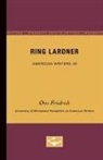 Otto Friedrich - Ring Lardner - American Writers 49