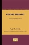 Ralph J. Mills, Ralph J. Mills Jr, Ralph J. Mills Jr. - Richard Eberhart - American Writers 55