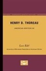 Leon Edel - Henry D. Thoreau - American Writers 90