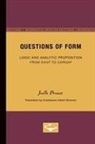 Joelle Proust - Questions of Form