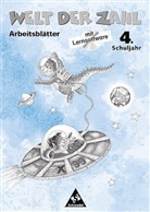 Hans-Dieter Rinkens, Kurt Hönisch - Welt der Zahl: 4. Schuljahr, Arbeitsheft m. CD-ROM