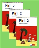 Piri, Das Sprach-Lese-Buch, Neuausgabe: 2. Schuljahr, 3 Lesehefte