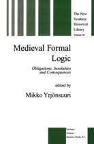 Mikko Yrjonsuuri, Mikko Yrjc6nsuuri, Mikko Yrjonsuuri, Mikk Yrjönsuuri, Mikko Yrjönsuuri, Mikko Yrjvnsuuri - Medieval Formal Logic