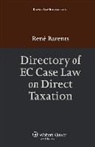 Barents, Renand Barents, Rene Barents - Directory of EC Case Law on Direct Taxation