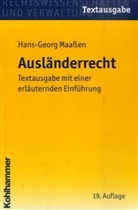 Hans-G Maassen, Hans-Georg Maaßen - Ausländerrecht (AuslR)