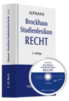 Josef A. Alpmann, Annegerd Alpmann-Pieper, Rolf Krüger - Alpmann Brockhaus Studienlexikon Recht, m. CD-ROM