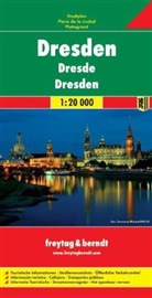 Freytag-Berndt und Artaria KG, Freytag-Bernd und Artaria KG, Freytag-Berndt und Artaria KG - Freytag Berndt Stadtplan: Dresden. Dresde