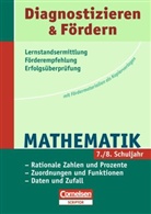Helmu Achilles, Helmut Achilles, Sabin Kliemann, Angelik Pfennig, Dorina Tessmann, Sabin Kliemann... - Diagnostizieren & Fördern Mathematik: 7./8. Schuljahr, Rationale Zahlen und Prozente - Zuordnungen und Funktionen - Daten und Zufall