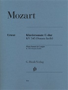 Wolfgang A. Mozart, Wolfgang Amadeus Mozart, Ernst Herttrich - Wolfgang Amadeus Mozart - Klaviersonate C-dur KV 545 (Sonata facile)