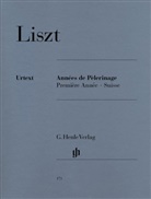 Franz Liszt, Ernst Herttrich - Liszt, Franz - Années de Pèlerinage, Première Année - Suisse
