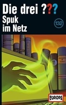 Oliver Rohrbeck, Jens Wawrczeck - Die drei Fragezeichen und . . ., Cassetten - Bd.132: Die drei ??? - Spuk im Netz, 1 Cassette
