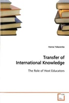 Hanna Yakavenka - Transfer of International Knowledge