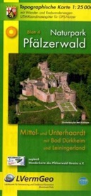Landesam für Vermessung und Geobasisinfor - Topographische Karten Rheinland-Pfalz: Topographische Karte Rheinland-Pfalz Naturpark Pfälzerwald. Bl.4