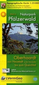 Landesam für Vermessung und Geobasisinfor - Topographische Karten Rheinland-Pfalz: Topographische Karte Rheinland-Pfalz Naturpark Pfälzerwald. Bl.6